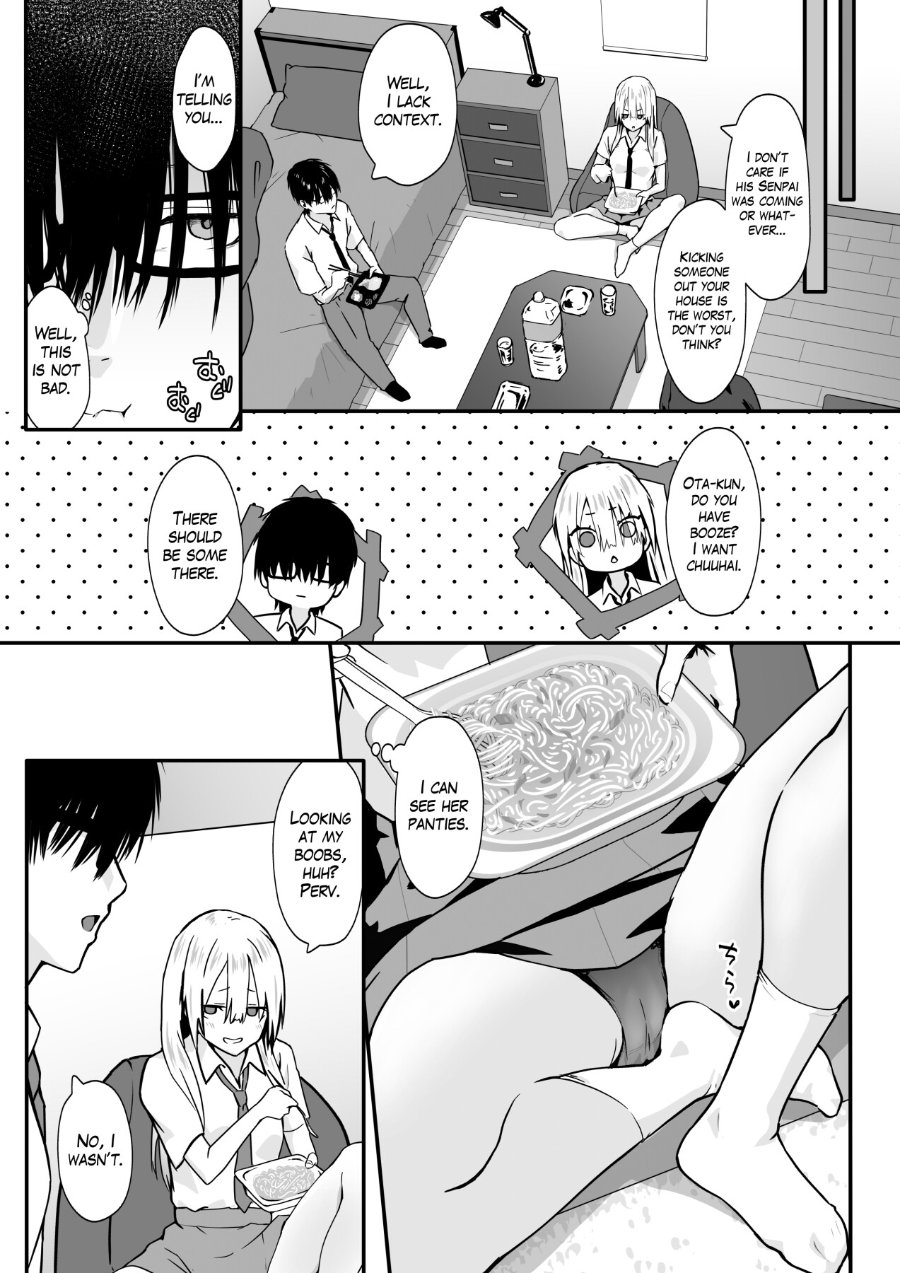 Hentai Manga Comic-Sex with a Nerd is Something Else-Read-6